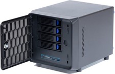 4+1 Bay DIY NAS Case ITX Motherboard Flex PSU Hot Swap 3.5 2.5 SATA USB picture