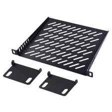 0.5U Server Rack Vented Cantilever Shelf For 10 Inch Network Equipment 2 PCS picture