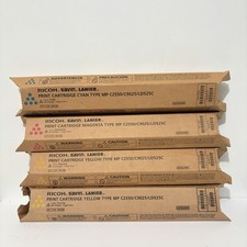 RICOH Savin Lanier Toner OEM Cartridges MP C2550 841281 841282 841283 (4 Pack) picture