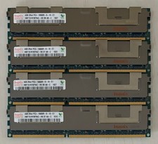 16GB (4x4GB) Hynix 4GB HMT151R7BFR4C-H9 PC3-10600R Server Memory RAM picture