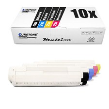 10X Eurotone Eco Cartridge For OKI C-830-CDTN C-830-DN C-830-DTN C-810-CDTN picture