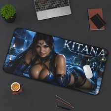 Kitana Desk Mat, XXL Gaming Mouse Pad, Keyboard Mat, PC Gamer Setup picture