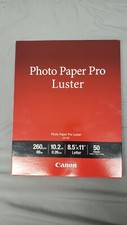 Canon Photo Paper Pro Luster LU-101 (8.5x11