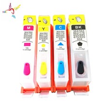 Refill Ink Cartridge 564 with Permanent Chip for HP B3070A 3520 4610 4620 4622 picture