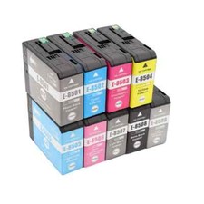 9 Bottles 80ML T8501-T8509 Compatible Pigment Ink Cartridges, Fit Surecolor P800 picture