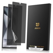 [2 Pack] Anti Glare Matte Privacy TPU Screen Protector for Galaxy S24 Ultra picture