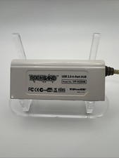 Rockband USB 2.0 4-Port Hub White Portable VP-H209B picture