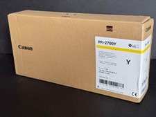 Canon PFI-2700Y ink cartridge, unopened box picture