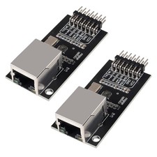 2 PCS LAN8720 Ethernet Board, PHY Module, 10/100, 3.3V, Transceiver, Arduino picture