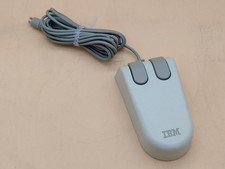 OEM IBM Model 001 2-Button Computer Mouse (Made In Japan) IEC Standard *VINTAGE* picture