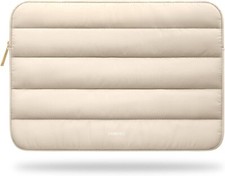 Vandel- The Original Puffy Laptop Sleeve 13-14 Inch Laptop Sleeve Sand Tan Beige picture