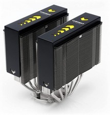 Noctua NH-D15S CPU Cooler with NA-HC3 chromax.Black.swap heatsink Covers picture