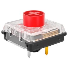 Mciepny Kailh Choc V2 Low Profile Red Linear Switches 45Pcs | 4-Pin 50gf RGB ... picture