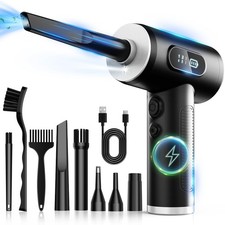 FRESMOL Compressed Air Duster, Rechargeable Cordless Electric Air Blower picture