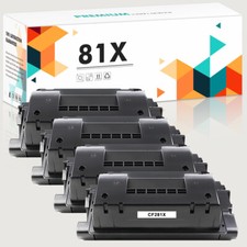 4PK CF281X 81X High Yield Toner for HP LaserJet Enterprise MFP M630dn M605x INK picture