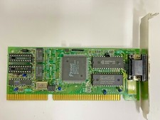 RARE VINTAGE JAX-8216A TRIDENT TVGA9000B 256K ISA VGA CARD QUADTEL BIOS MXB24 picture