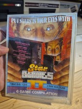 C64 : STAR GAMES II : 6 ORIGINALS GAMES X COMMODORE 64 tape EIDOLON AVENGER BALL picture