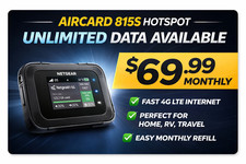 AT&T Unlimited Data Hotspot | Netgear 815S 4G LTE Mobile Hotspot| $69.99 / M picture