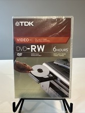 TDK DVD-RW 6 Hours 1-4x 4.7GB Rewritable Single Pack picture