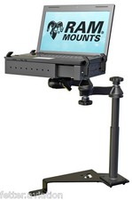 RAM Custom No-Drill Laptop Mount for 2015-2025 Ford F150,  2017-2025 F250-F550 picture
