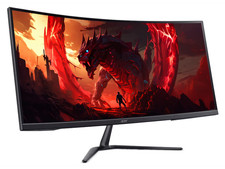 Acer Nitro 34 inch UltraWide QHD 2K 1440P 120Hz AMD FreeSync Premium 120Hz 1ms picture
