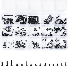 300Pcs Black Laptop Notebook Computer Replacement Screws Kit picture