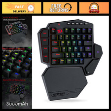 Wireless One-Handed RGB Gaming Keypad, 42-Key Layout, Ergonomic Design, Customiz picture