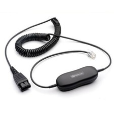 Jabra GN1216 Headset Coiled Cable QD to Avaya 9600 1600 Series IP Phones picture
