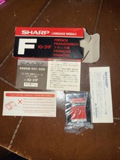 Vintage SHARP S IQ-31F LANGUAGE MODULE NEW (WTF77) picture
