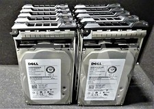 LOT OF 10 - Dell W348K HUS156060VLS600 600GB 15K RPM 6Gb/s 3.5