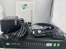 Digi C/Con 16 Ports Server Switch 50000584-01 RJ45 Power Supply W/ Original Box picture