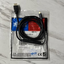 Tripp Lite U444-006-H4K6BM USB-C to HDMI Adapter M/M Black 6 ft. U444006H4K6BM picture