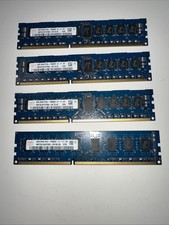 4pcs HYNIX 4GB 2Rx8 PC3L-10600R-9-11-B1 HMT351R7CFR8A - H9 T8 AC RAM 32 GB Total picture