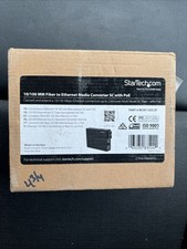 StarTech 10/100 Multi Mode Fiber to Ethernet Media Converter SC 2km with PoE picture