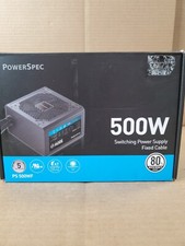 500W 80 Plus  Fixed Cable Power Supply  picture