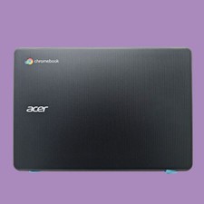 New For Acer Chromebook C734 C734T Lcd Back Cover W/ antenna 60.AYWN7.003 Black picture