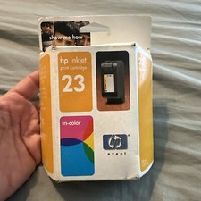 Genuine HP  23  Tri-Color Ink Cartridge C1823D EXPIRED picture