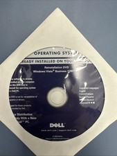 New Dell Windows Vista Business 32Bit SP1 Reinstallation CD 0J229H (No Key) picture