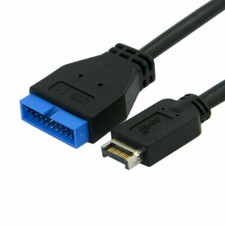 USB 3.1 Front Panel Header to USB 3.0 20Pin Header Extension Cable 20cm  USB3.1 picture