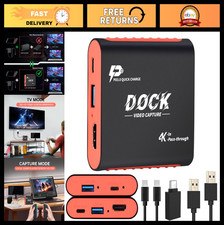 2-in-1 USB-C Dock Capture Card for Switch 2 & OLED, 1080P 60FPS, 4K HDMI Output picture