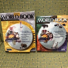 1999 IBM World Book Set Of 2 - Standard Edition & Family Reference Suite - PC picture