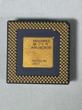 Intel Pentium A80502-90 SX957 Gold CPU Untested picture
