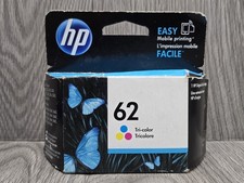 HP C2P07AN Tri-Color Ink Cartridge OEM Genuine #62 #62XL Exp 12/2018 New  picture
