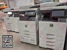 Sharp MX-M4071 A3 B/W Multifunction Printer Copier Scanner WiFi 40 PPM Lot of 4 picture