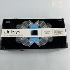 Linksys Cisco SE2500 5-port Ethernet Gigabit Switch With Power Cord picture