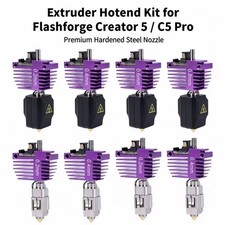 1-4PCS For Flashforge Creator 5 C5 5 Pro Hotend Kit Assembly Nozzle Extruder lot picture