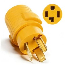 3 Prong to 4 Prong Dryer Adapter,30A 250V Dryer 3 Prong-4 Prong Adapter/30a picture