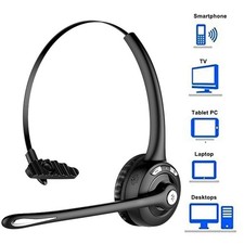 Mpow Bluetooth Headset Wireless Headphone Handsfree Earphone Noise Canceling Mic picture