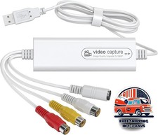 Capturadora De Video USB Convertidor De VHS A Digital DVD Para PC Mac TV US NEW picture