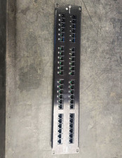 Siemon HD6-48 HD 48-Port RJ-45 Patch Panel 1U 19 in Rack Mount 1.75 in picture
